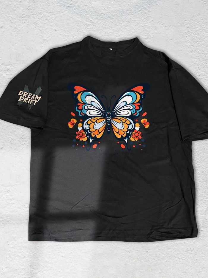 Butterfly Bloom - Oversized Tee