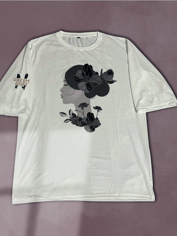 Blossom Reverie- Oversized Tee